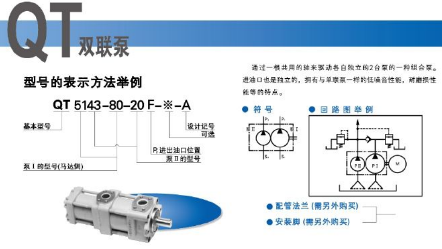 Sumitomo住友QT雙聯(lián)泵